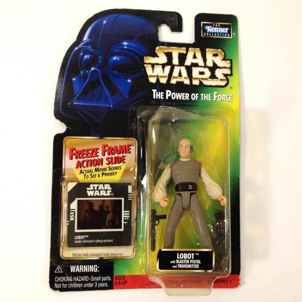 Star Wars Lobot Blaster Slide Transmitter Power of The Force Kenner #69856 1998
